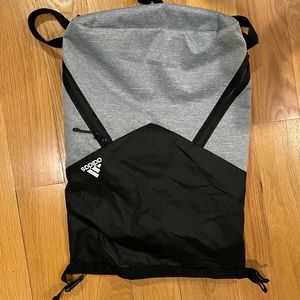 Adidas drawstring backpack, new without tags